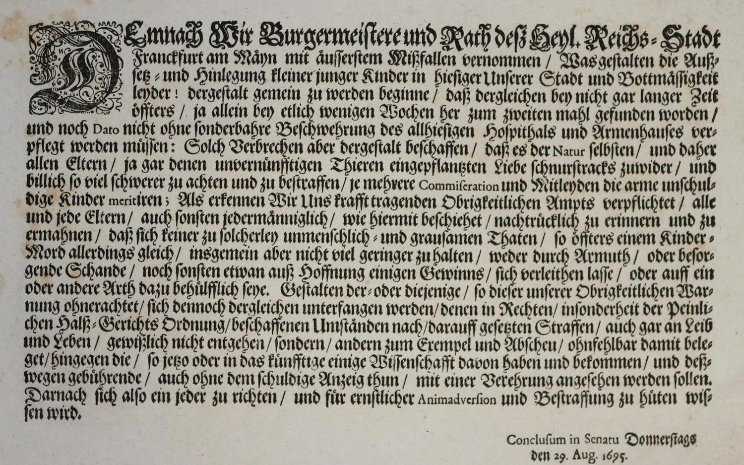 Große Abbildung Nr.1: 133-1473 Frankfurt am Main.: (Deutschland, Frankfurt, Kriminologie)