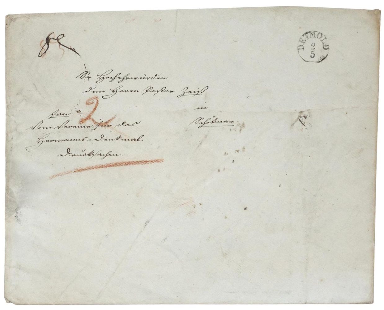 Große Abbildung Nr.2: 133-1495 Detmold.: (Deutschland, Handschriften)