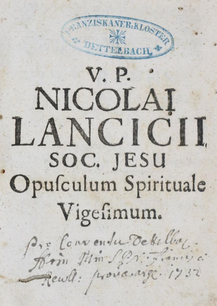 Große Abbildung Nr.1: 133-150 Leczycki,M.: (Alte Drucke, Handschriften und Theologie)
