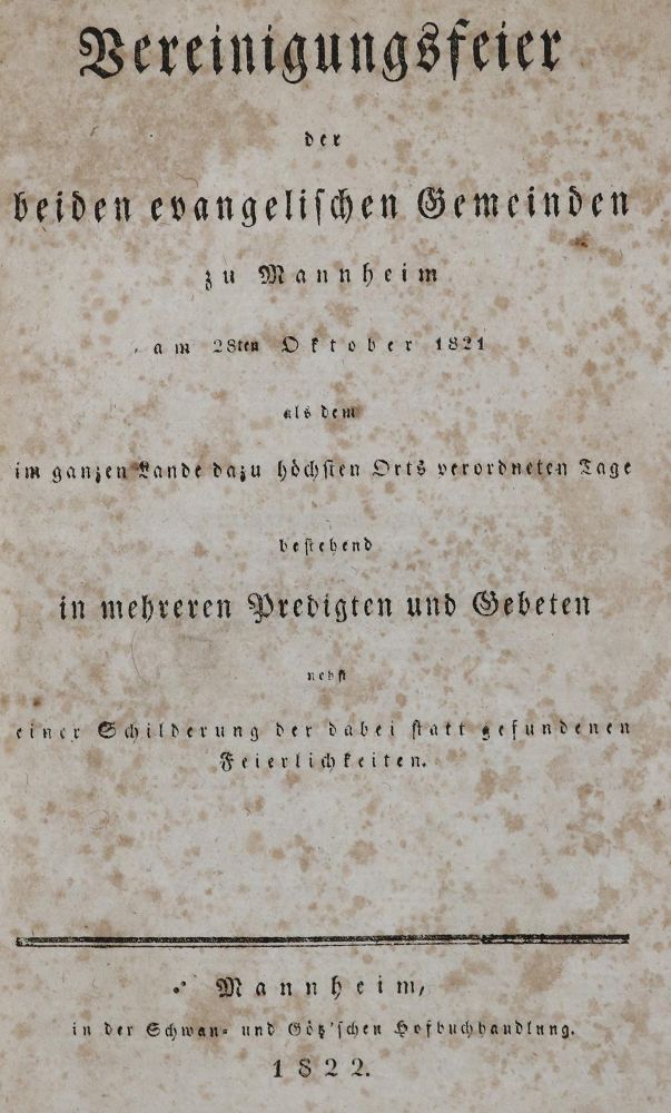 Große Abbildung Nr.1: 133-1510 (Ahles,G.H.).: (Deutschland, Mannheim)