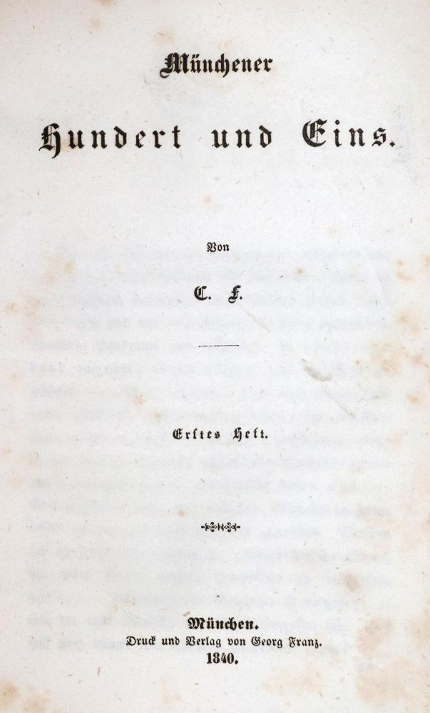 Große Abbildung Nr.1: 133-1513 (Daxenberger,S.F.v.).: (Deutschland, München)