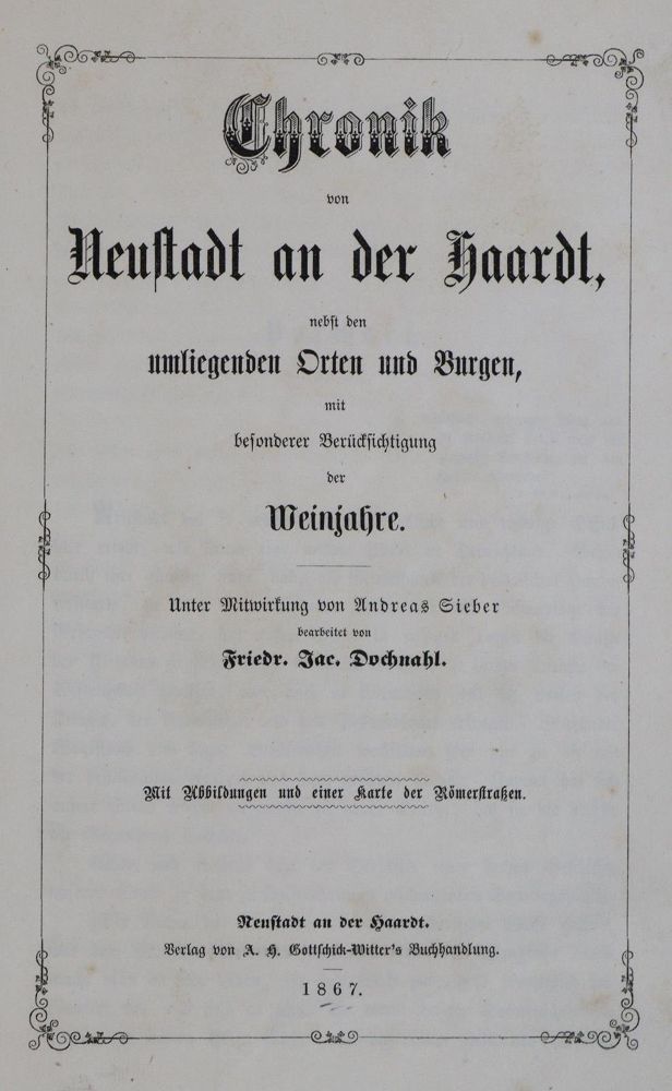Große Abbildung Nr.2: 133-1517 Dochnahl,F.J.: (Deutschland, Neustadt/Haardt)