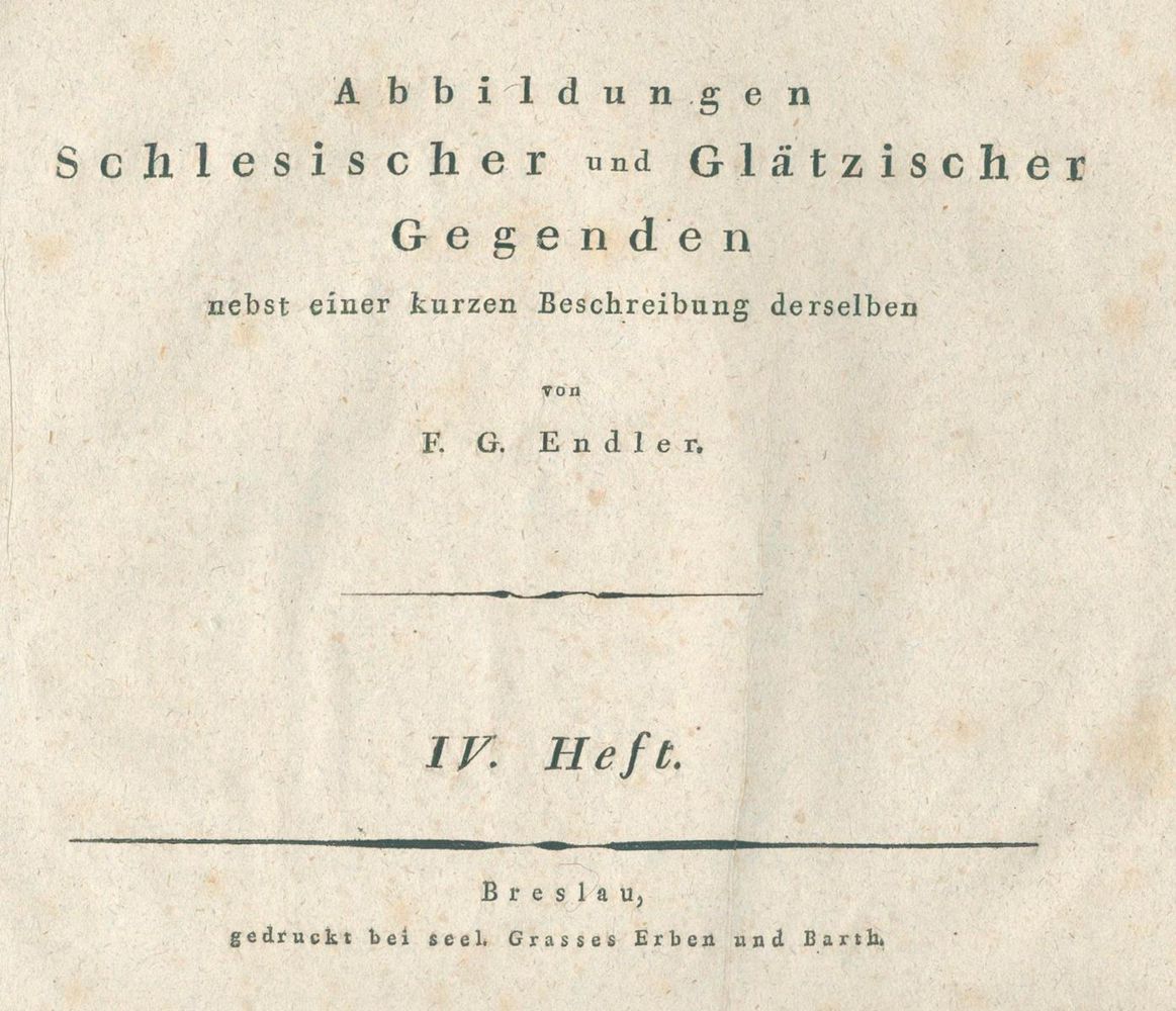 Große Abbildung Nr.7: 133-1535 Endler,F.G.: (Deutschland, Schlesien)