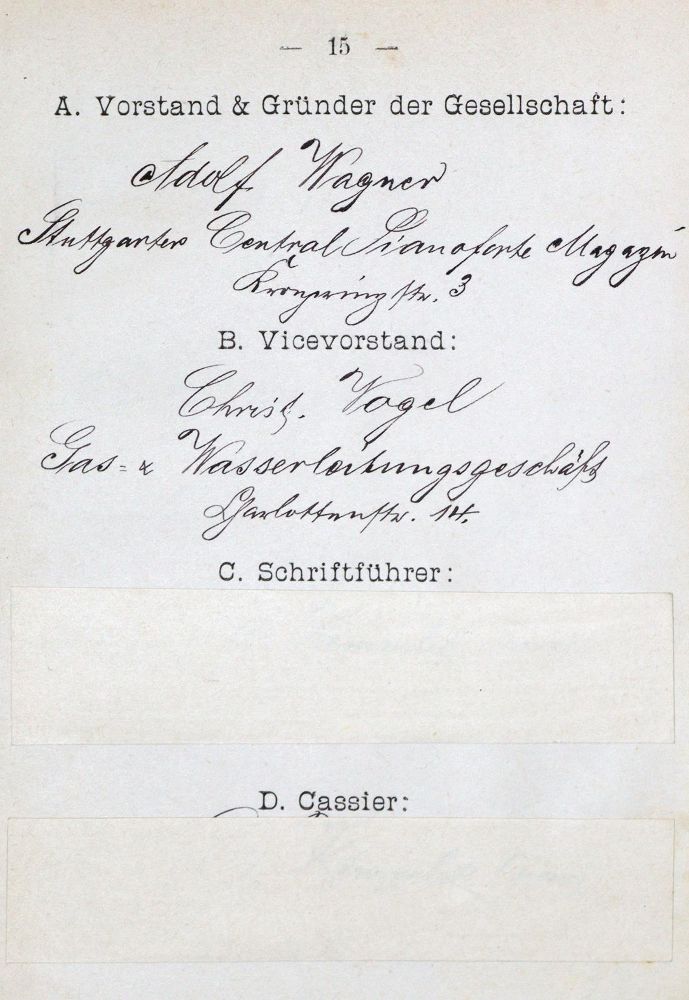 Große Abbildung Nr.2: 133-1539 Stuttgart.: (Deutschland)