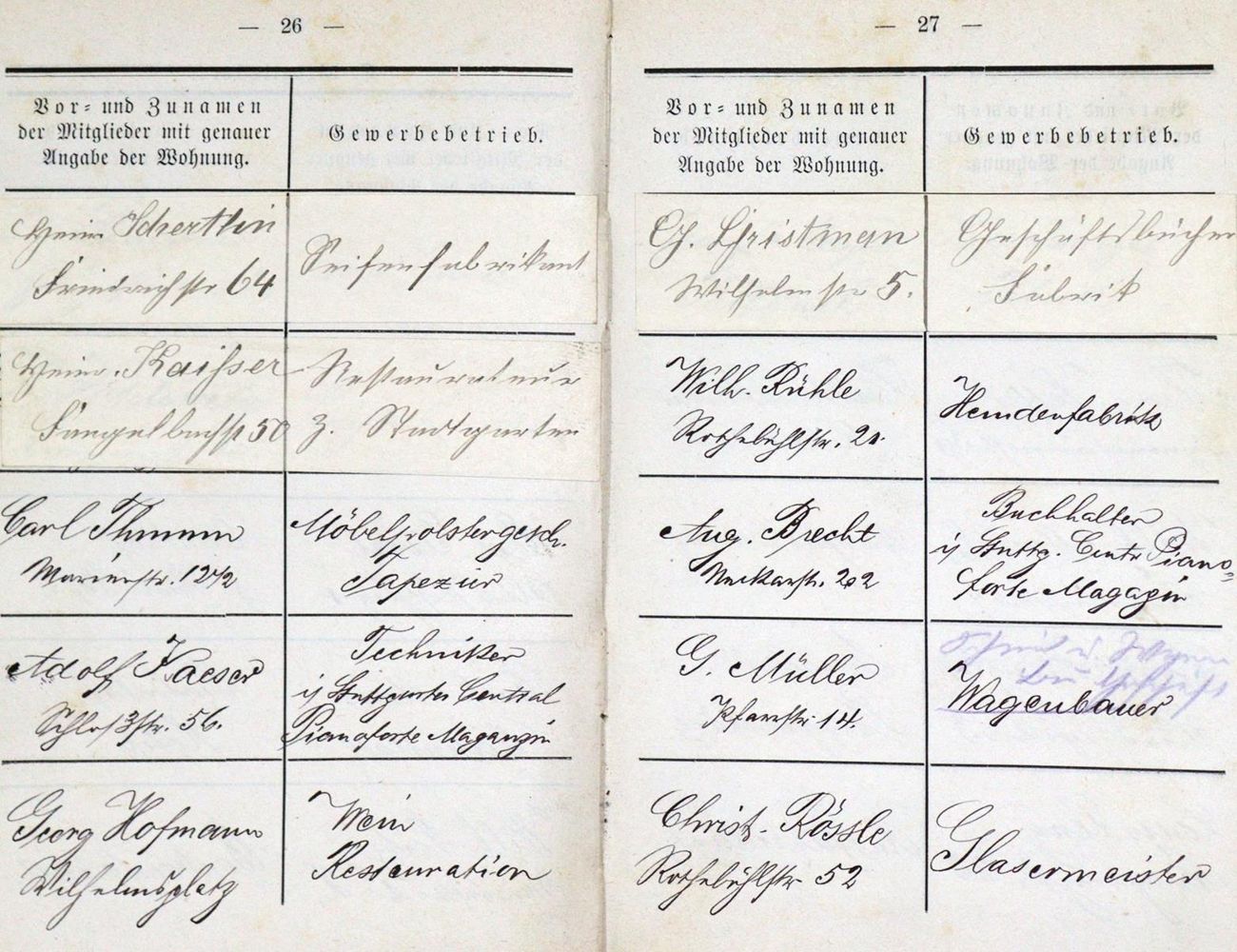 Große Abbildung Nr.4: 133-1539 Stuttgart.: (Deutschland)