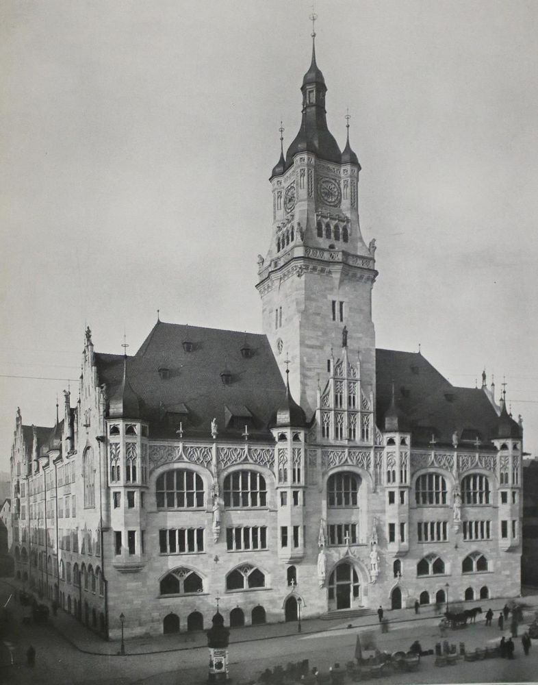 Große Abbildung Nr.1: 133-1542 Geschichte der Stadt Stuttgart.: (Deutschland, Stuttgart)