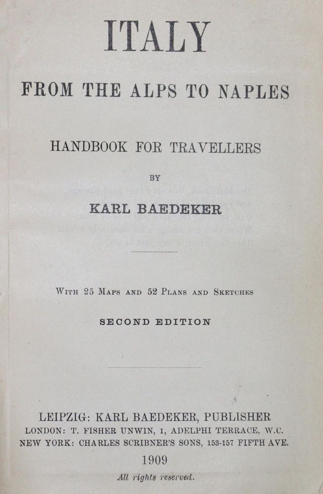 Große Abbildung Nr.1: 133-1554 Sammlung: (Baedeker)