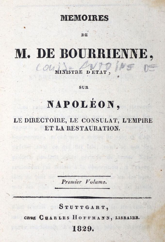 Große Abbildung Nr.1: 133-1565 Schubar,L. (d.i. R.Lubarsch).: (Frankreich, Napoleon)