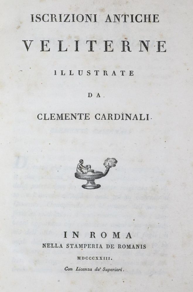 Große Abbildung Nr.1: 133-1573 Cardinali,C.: (Italien)