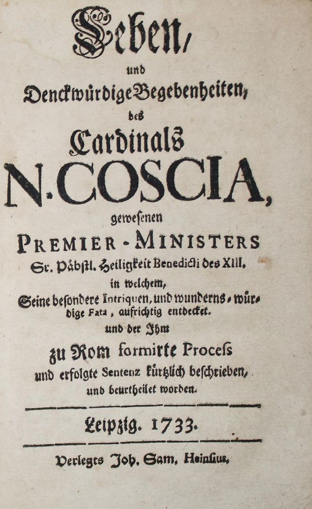 Große Abbildung Nr.1: 133-1575 Leben,: (Italien, Coscia)