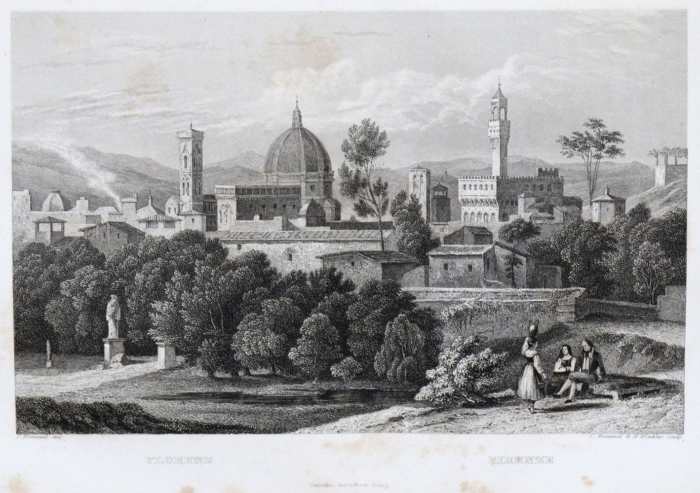 Große Abbildung Nr.1: 133-1578 Frommel,C.: (Italien)