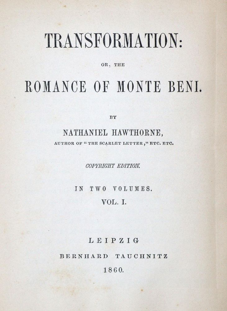 Große Abbildung Nr.2: 133-1583 Hawthorne,N.: (Italien, Photographie)