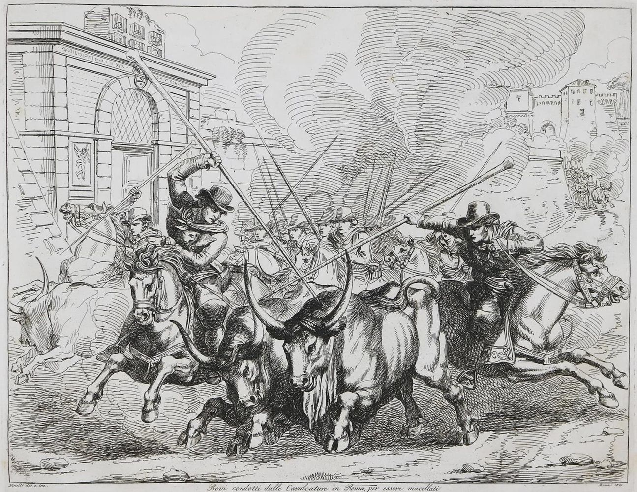 Große Abbildung Nr.2: 133-1584 Pinelli,B.: (Italien)