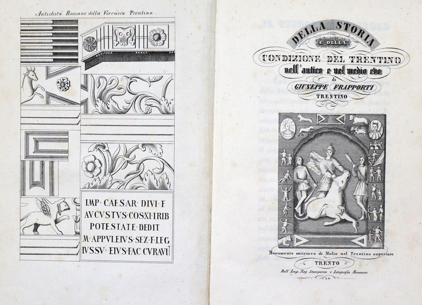 Große Abbildung Nr.2: 133-1590 Frapporti,G.: (Italien, Trient)