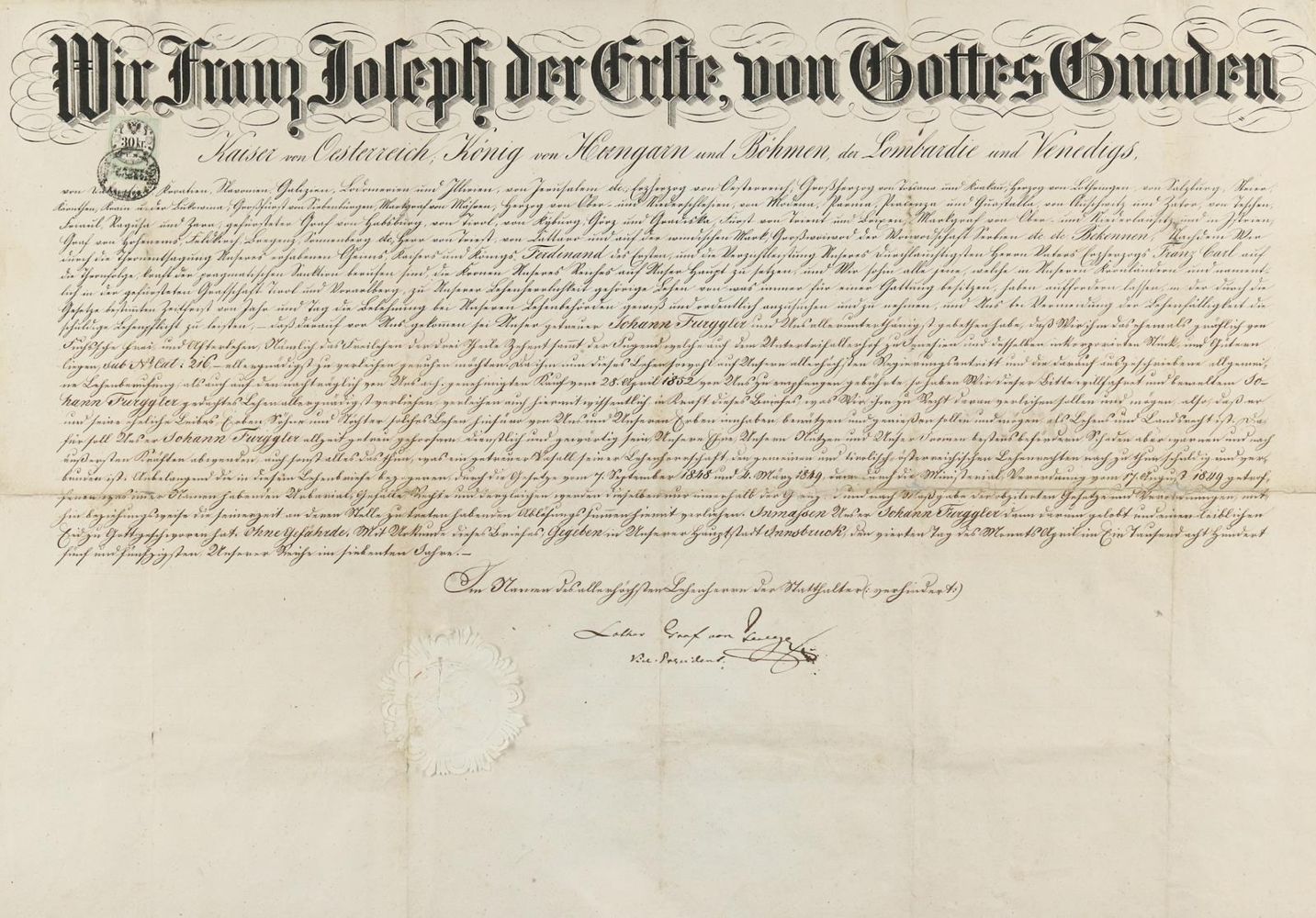 Große Abbildung Nr.1: 133-1596 Franz Joseph I.: (Österreich)