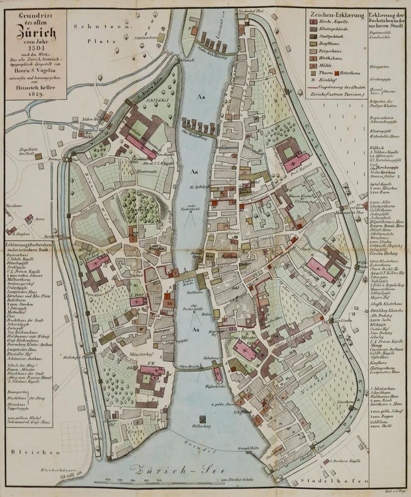 Große Abbildung Nr.1: 133-1607 Keller,H.: (Schweiz, Zürich)