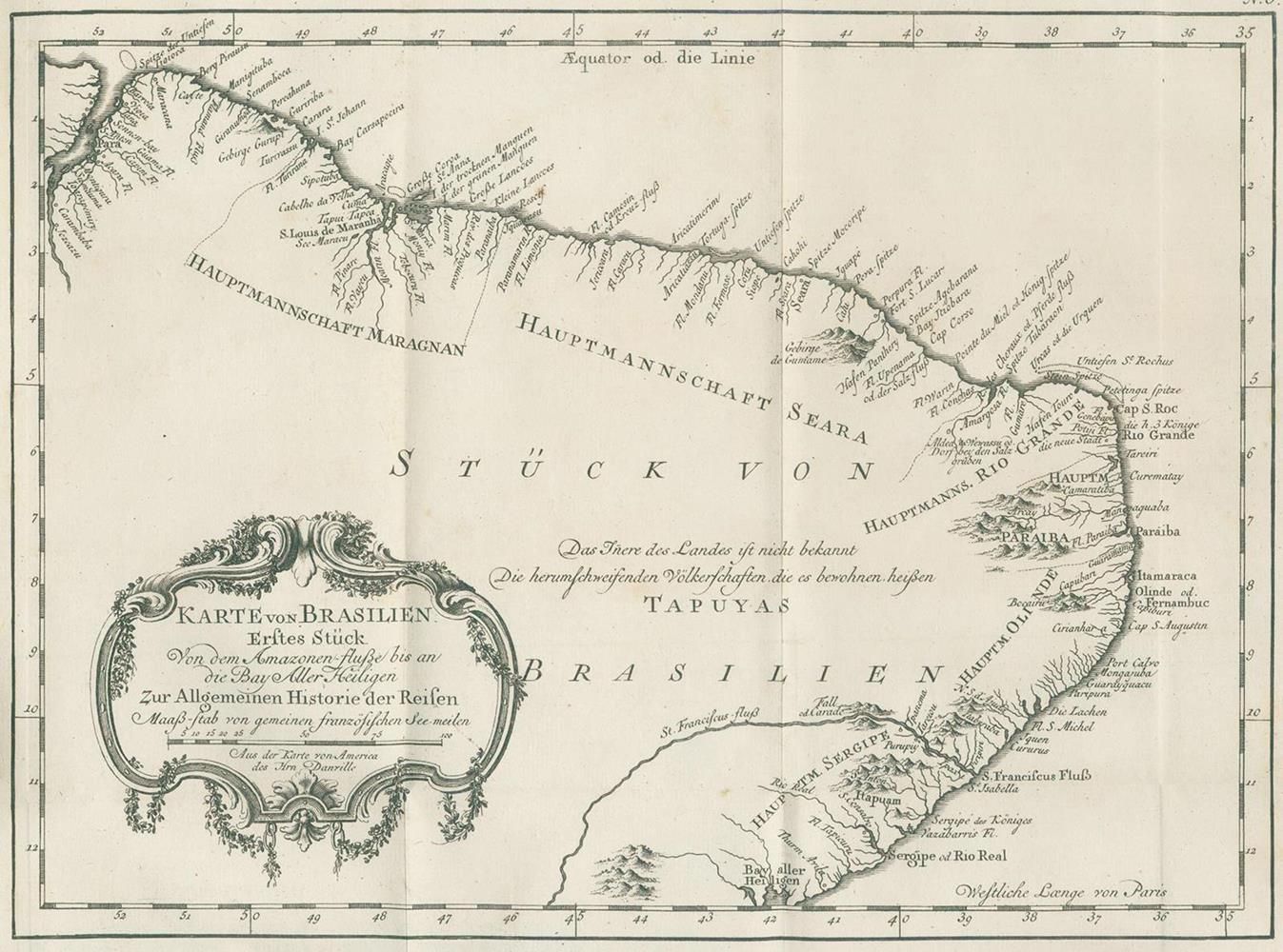 Große Abbildung Nr.1: 133-1610 Allgemeine Historie der Reisen zu Wasser und Lande;: (Verschiedene Länder - Geschichte)