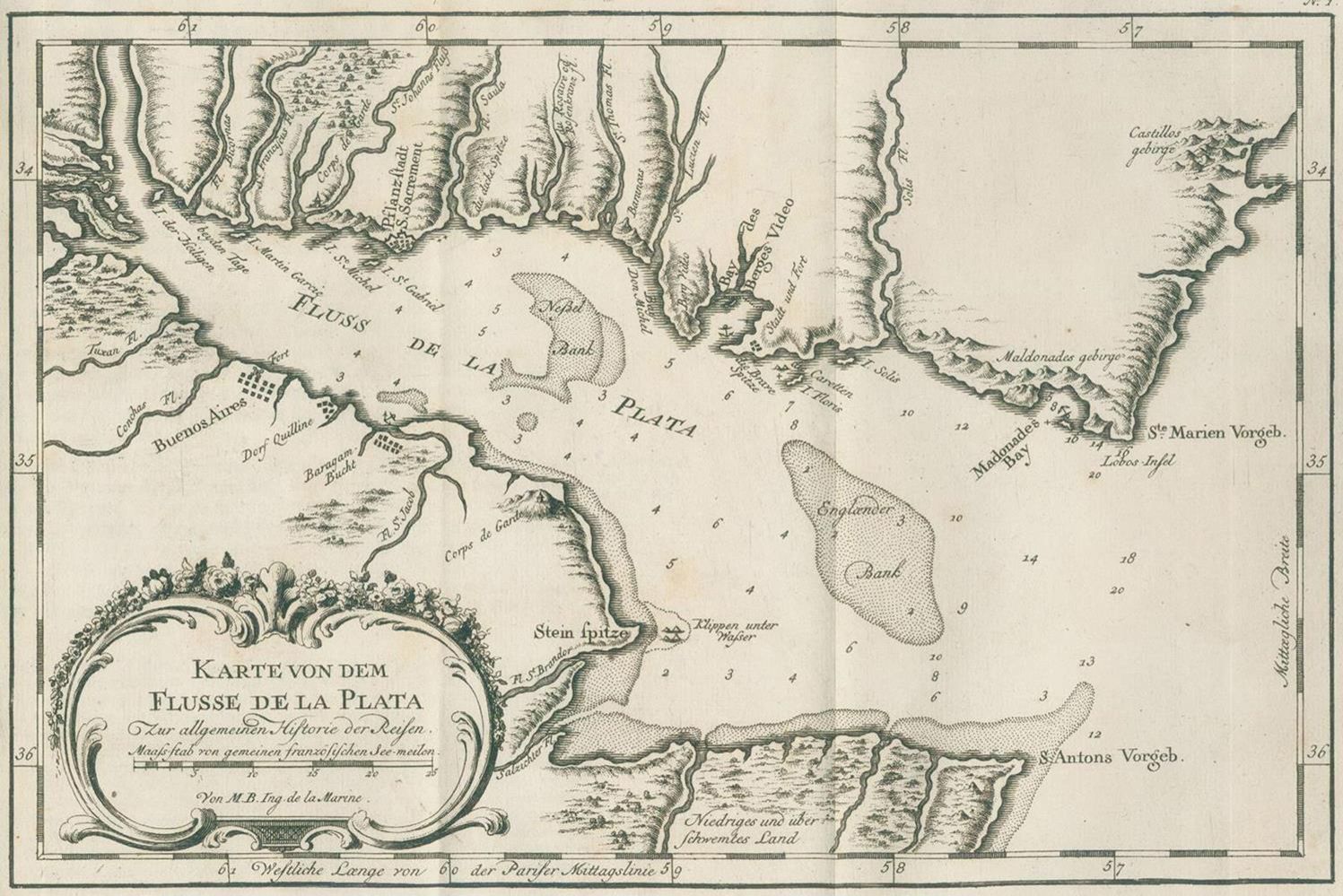 Große Abbildung Nr.7: 133-1610 Allgemeine Historie der Reisen zu Wasser und Lande;: (Verschiedene Länder - Geschichte)