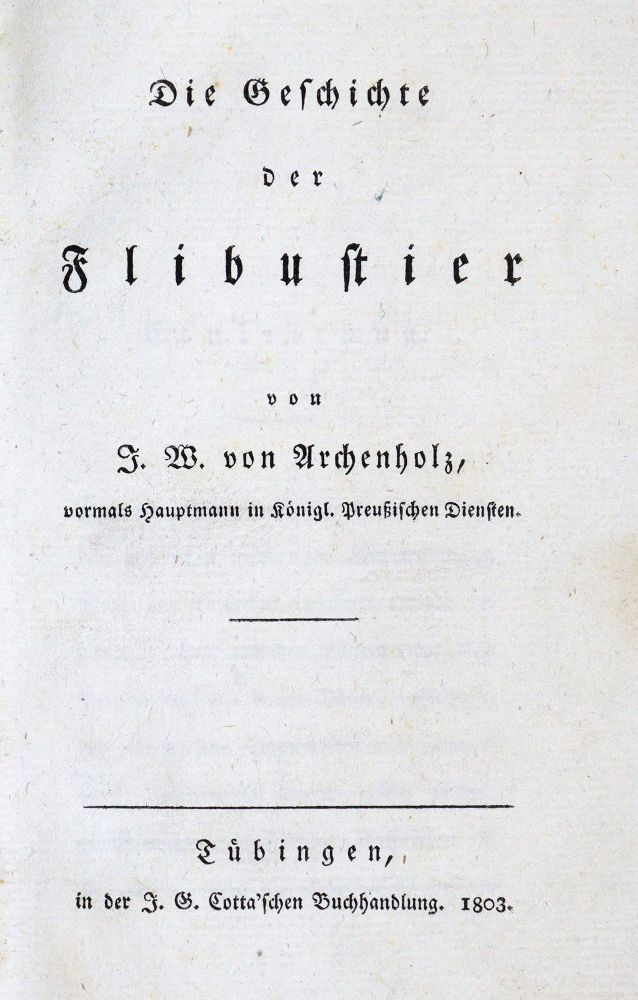 Große Abbildung Nr.1: 133-1612 Archenholz,J.W.v.: (Verschiedene Länder - Geschichte)