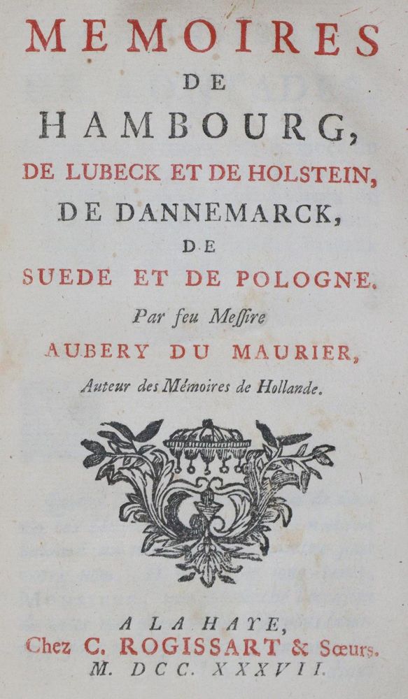 Große Abbildung Nr.1: 133-1624 Aubery du Maurier,(L.).: (Verschiedene Länder - Geschichte)