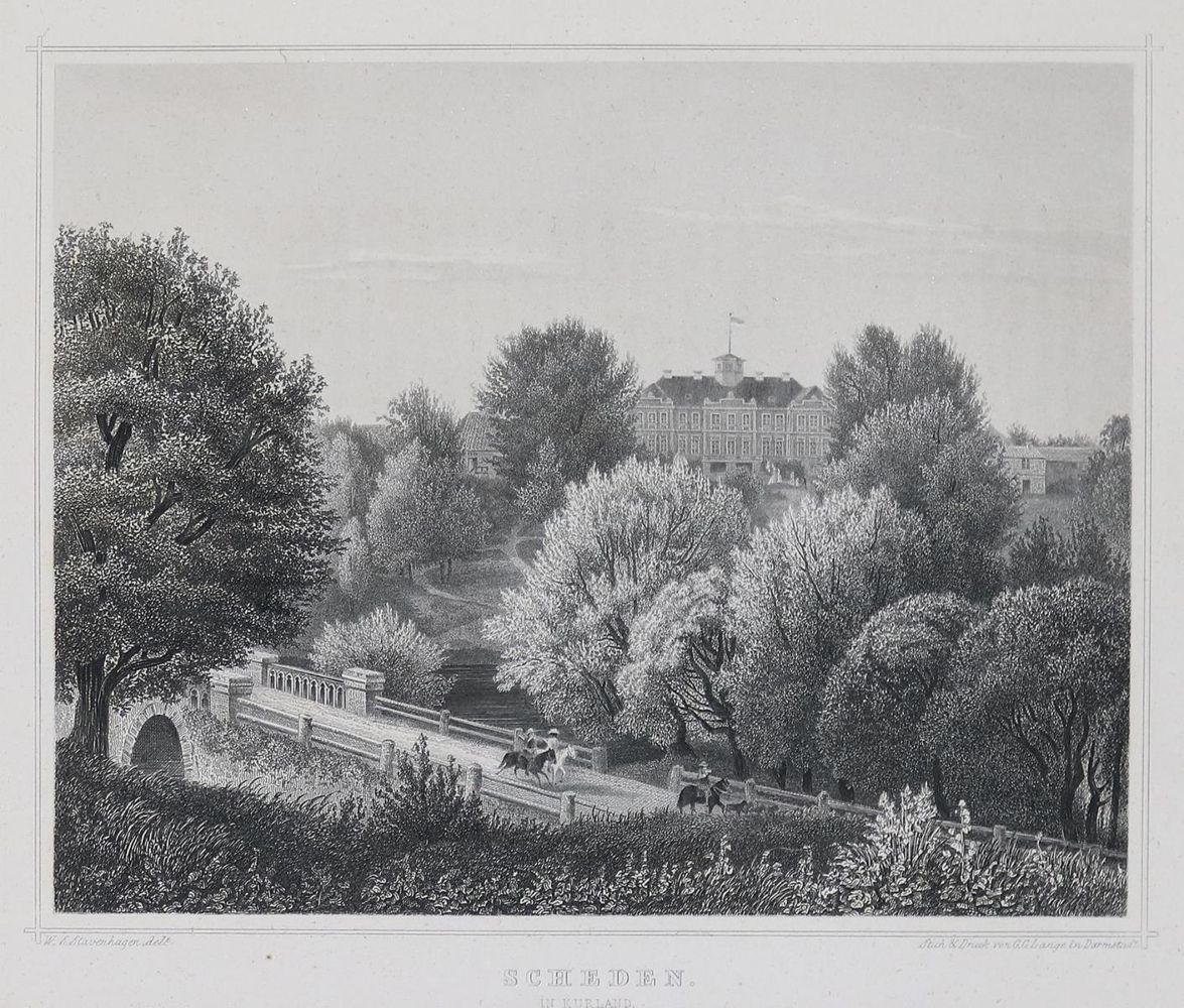 Große Abbildung Nr.2: 133-1628 Stavenhagen,W.S.: (Verschiedene Länder - Geschichte, Baltikum)