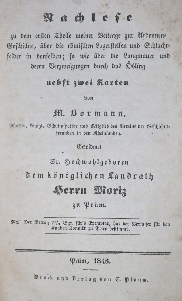Große Abbildung Nr.1: 133-1632 Bormann,M.: (Verschiedene Länder - Geschichte)