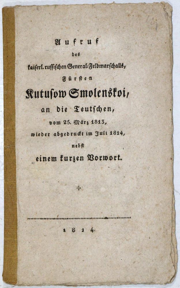 Große Abbildung Nr.1: 133-1669 Kutuzov,M.I. u. E.M.Arndt.: (Verschiedene Länder - Geschichte, Russland)