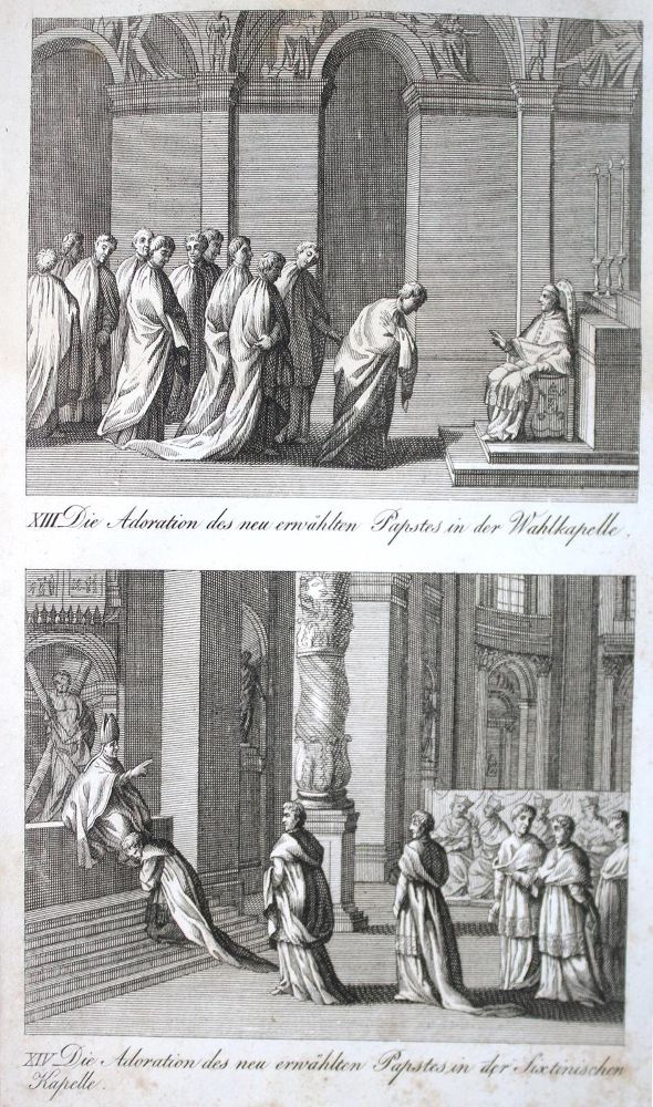 Große Abbildung Nr.1: 133-168 Papstwahl, Die,: (Päpste)