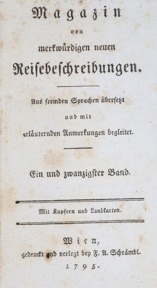 Große Abbildung Nr.1: 133-1684 Forster,J.R. (Hrsg.).: (Verschiedene Länder - Geschichte, Südsee)