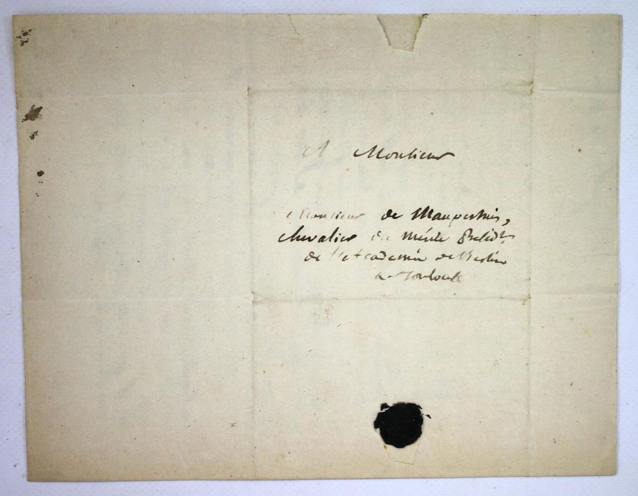 Große Abbildung Nr.2: 133-1696 Beaumelle, Laurent Angliviel de la,: (Autographen)
