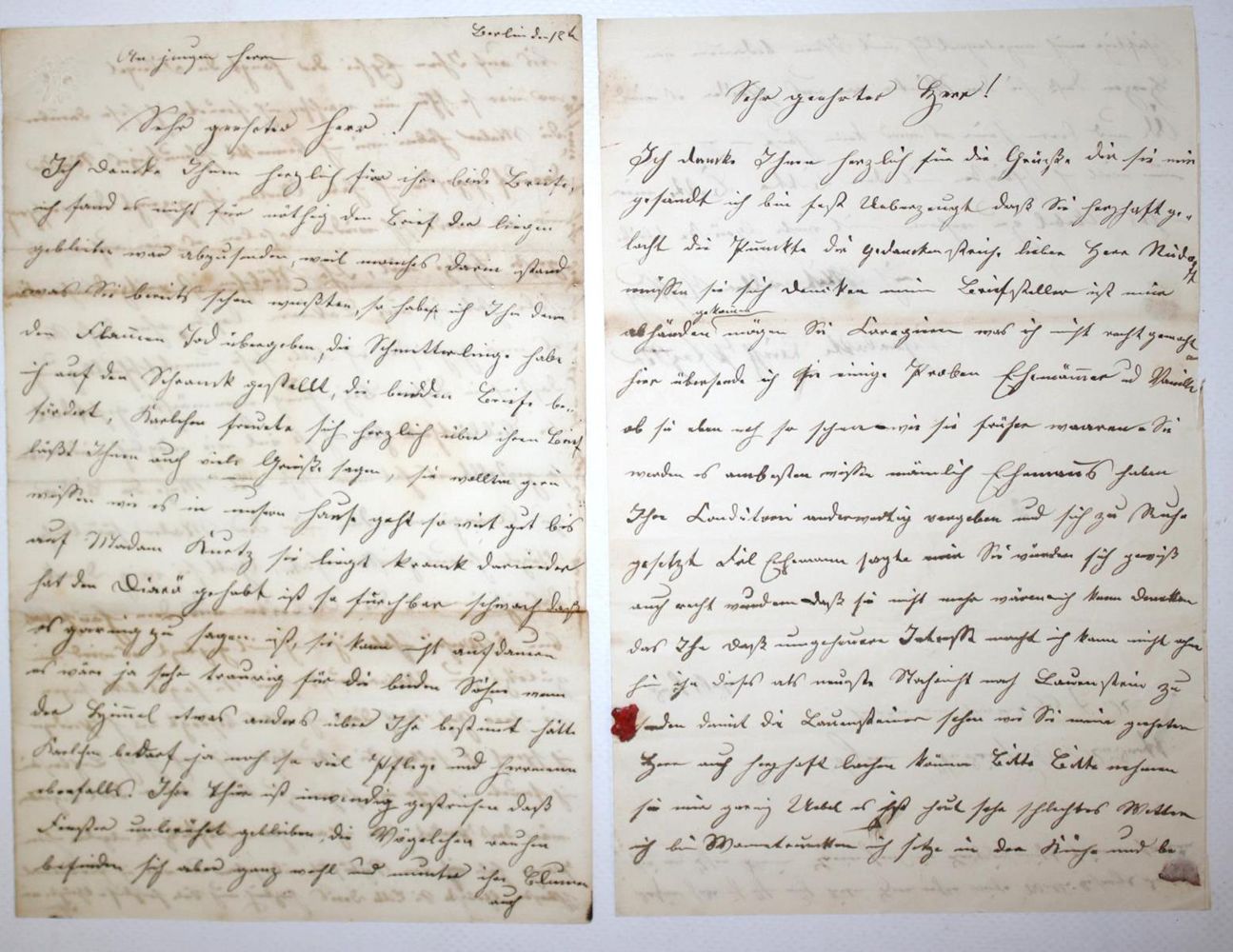 Große Abbildung Nr.1: 133-1697 Birch-Pfeiffer, Charlotte,: (Autographen)