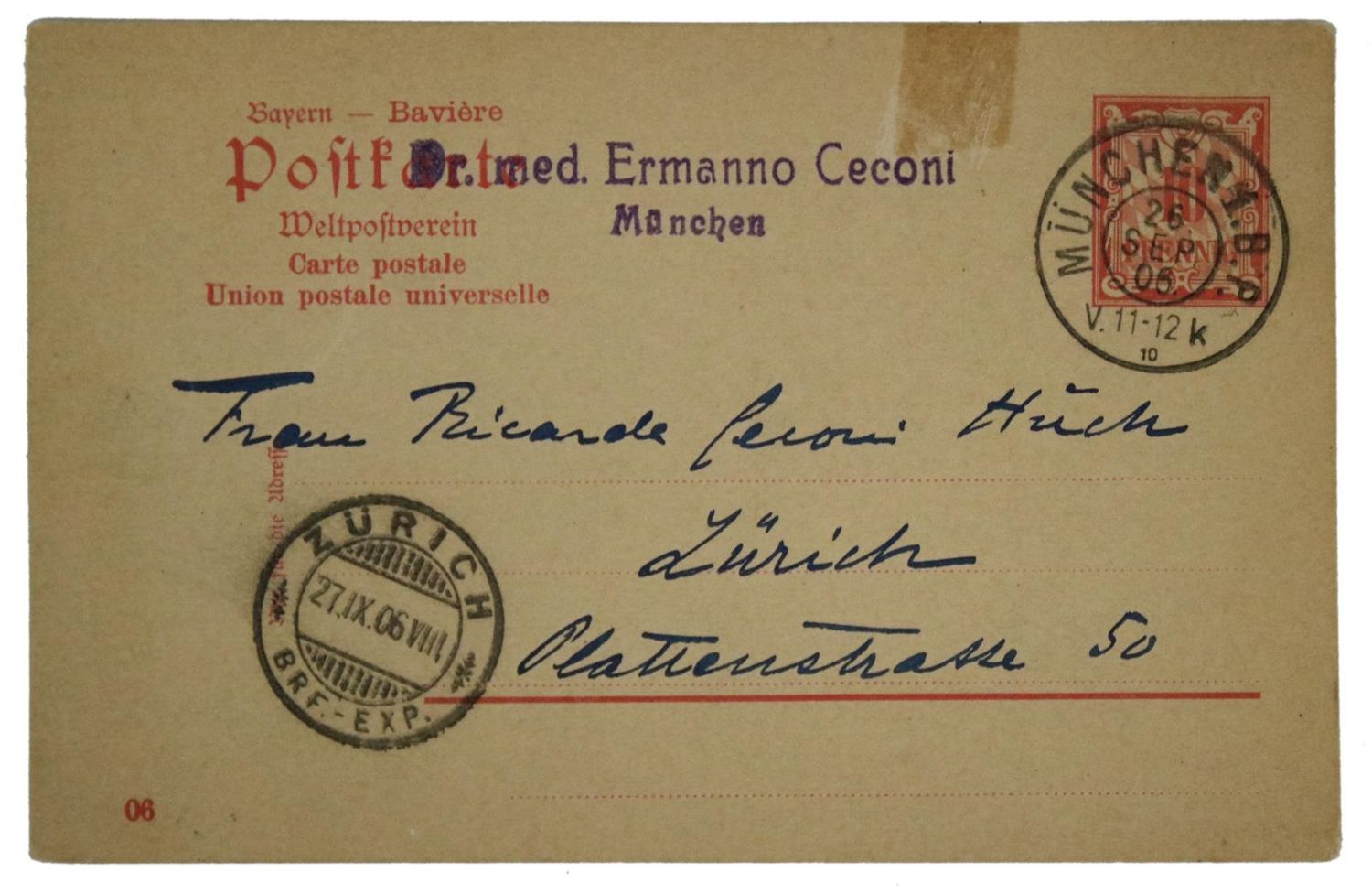 Große Abbildung Nr.1: 133-1700 Ceconi, Ermanno,: (Autographen)