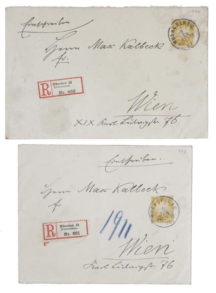 Große Abbildung Nr.1: 133-1707 Heyse, Paul,: (Autographen)
