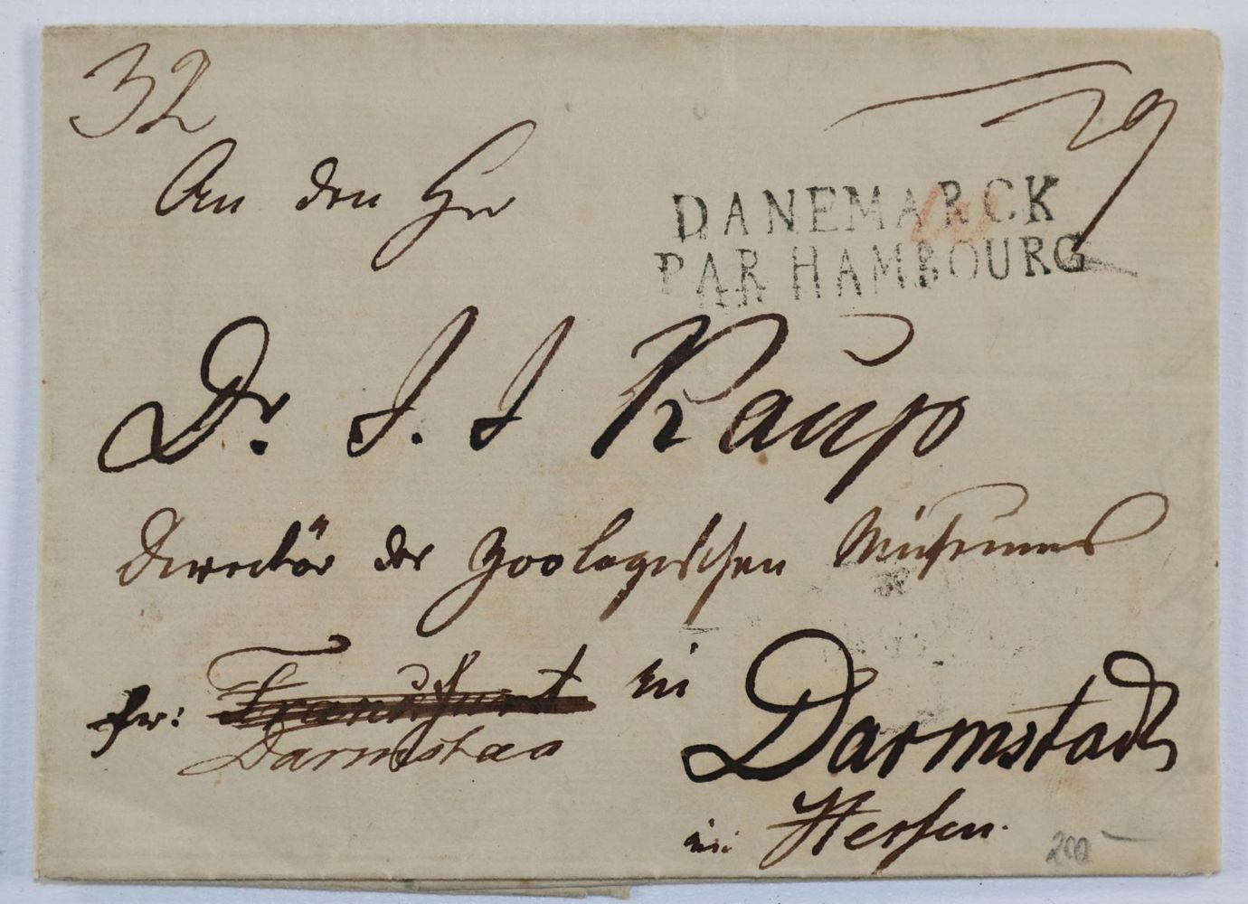 Große Abbildung Nr.1: 133-1718 Reinhardt, Johannes Theodor,: (Autographen)