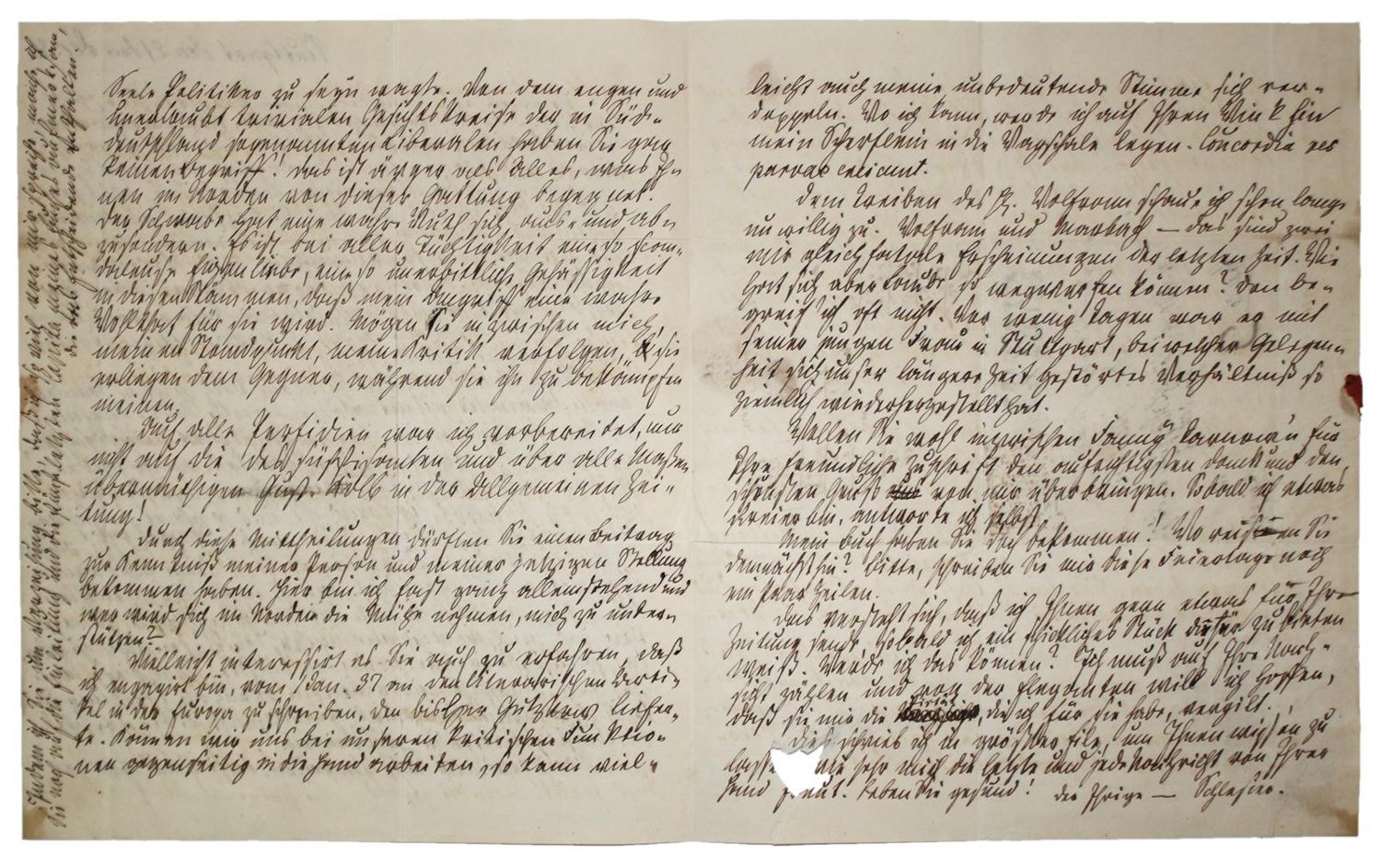 Große Abbildung Nr.2: 133-1725 Schlesier, Gustav,: (Autographen)