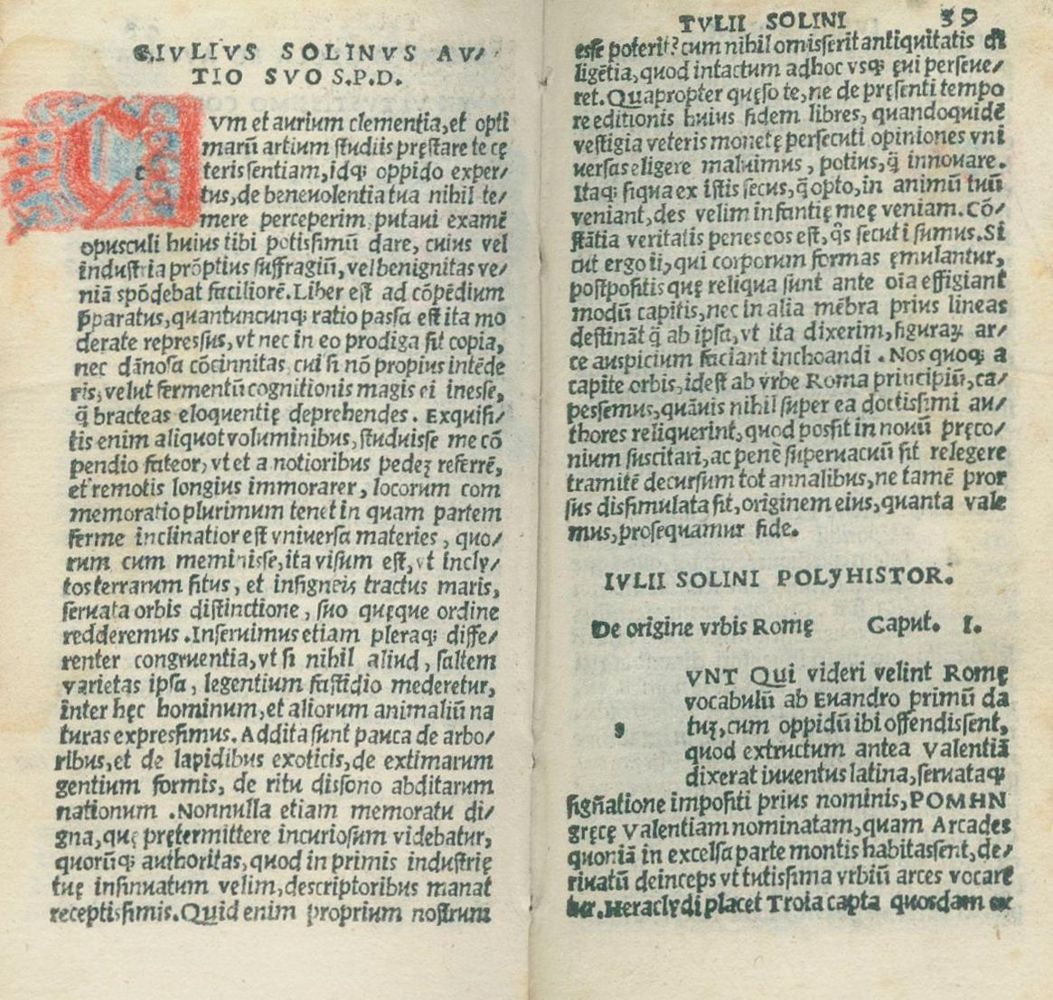 Große Abbildung Nr.4: 133-174 Pomponius Mela.: (Alte Drucke, Handschriften und Theologie)