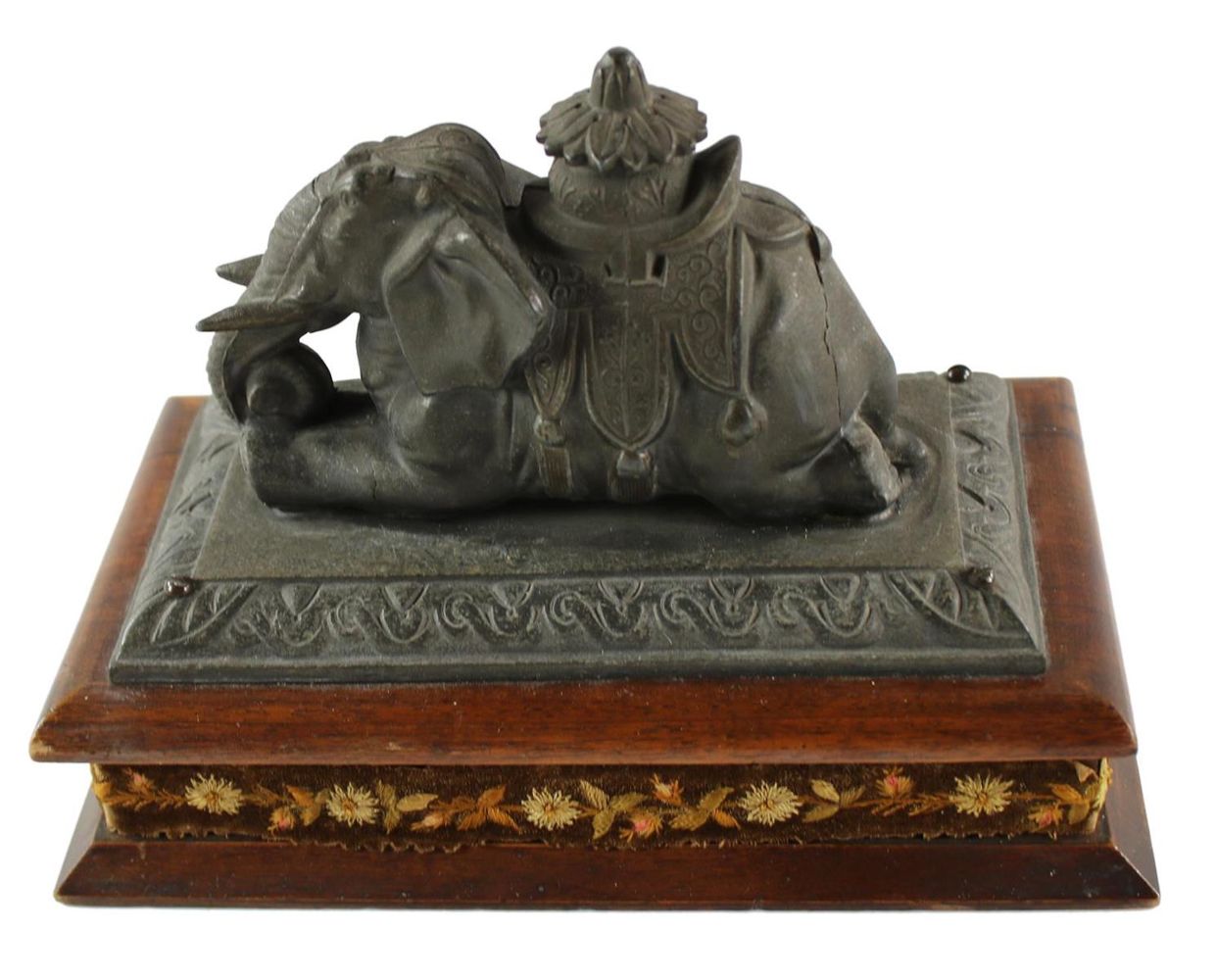 Große Abbildung Nr.2: 133-1744 Briefbeschwerer Elefant.: (Varia)