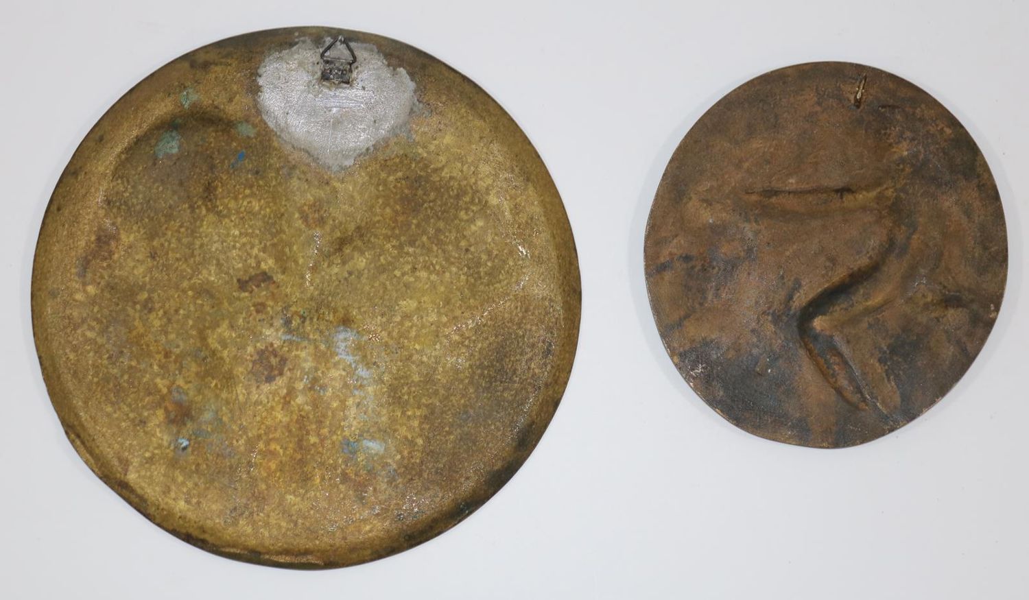 Große Abbildung Nr.2: 133-1761 Bronzeplakette: (Varia, Medaillen)