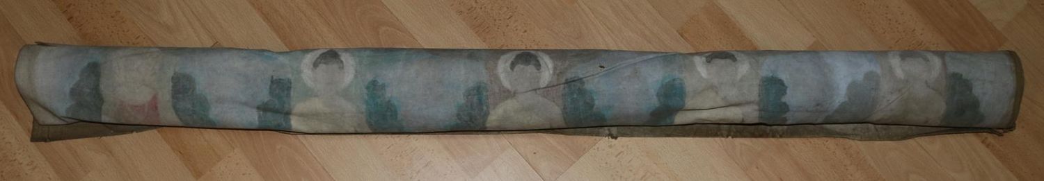 Große Abbildung Nr.2: 133-1837 Rollbild (Patua).: (Asiatika, Thangka)
