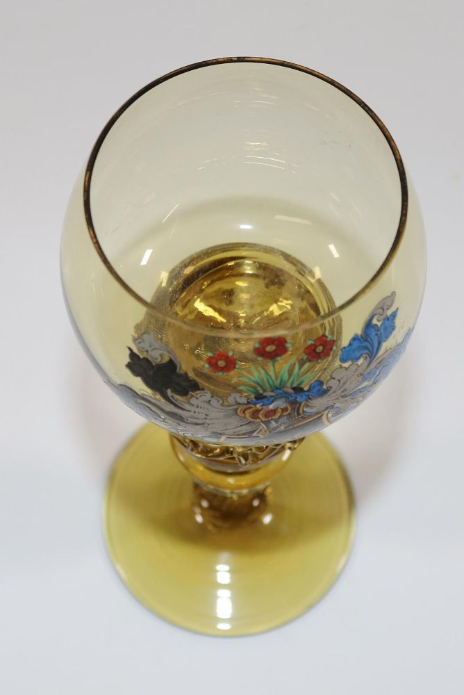 Große Abbildung Nr.2: 133-1850 Wappenglas Weinrömer.: (Glas)