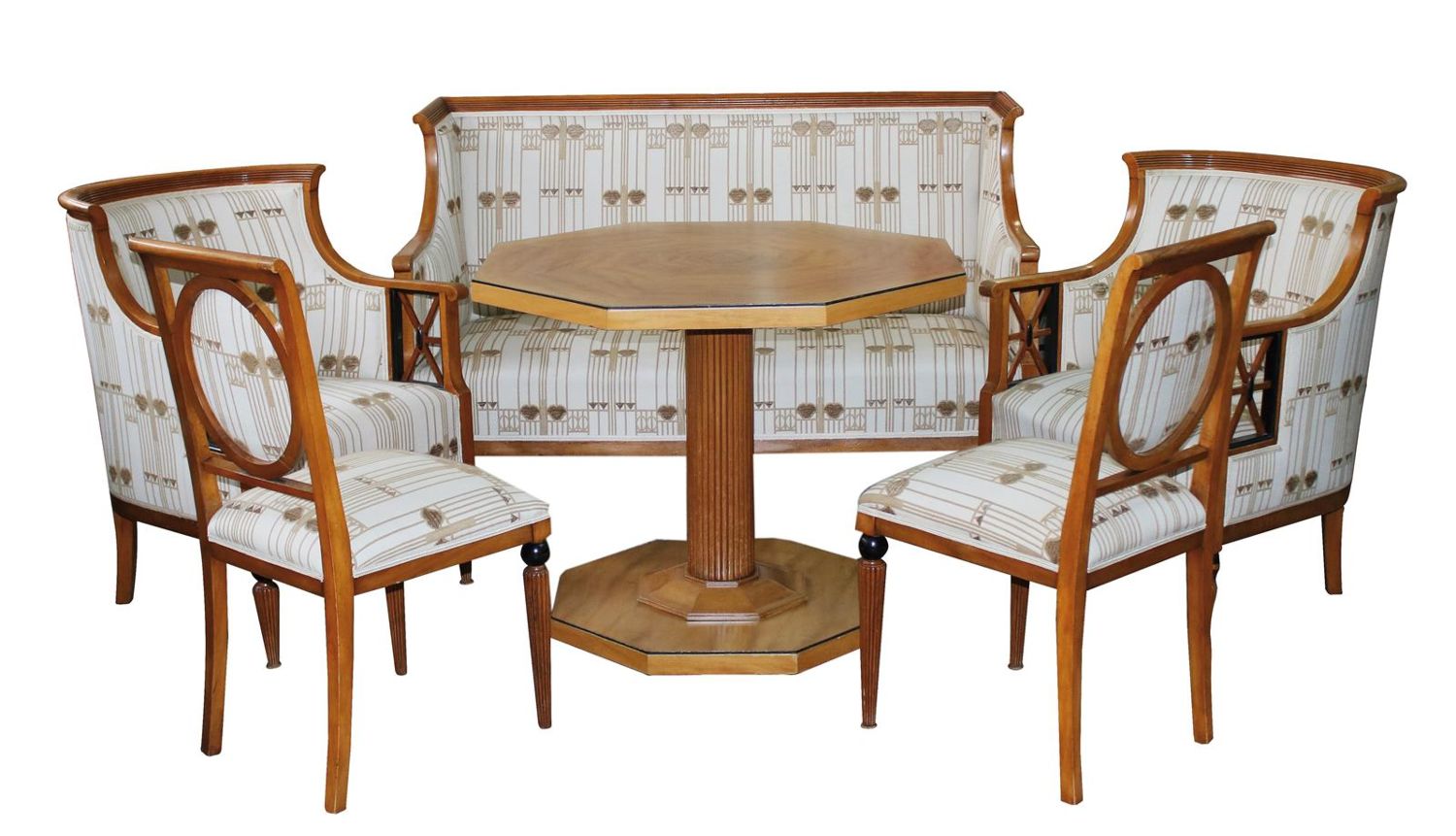 Große Abbildung Nr.1: 133-1856 Jugendstil.: (Möbel)