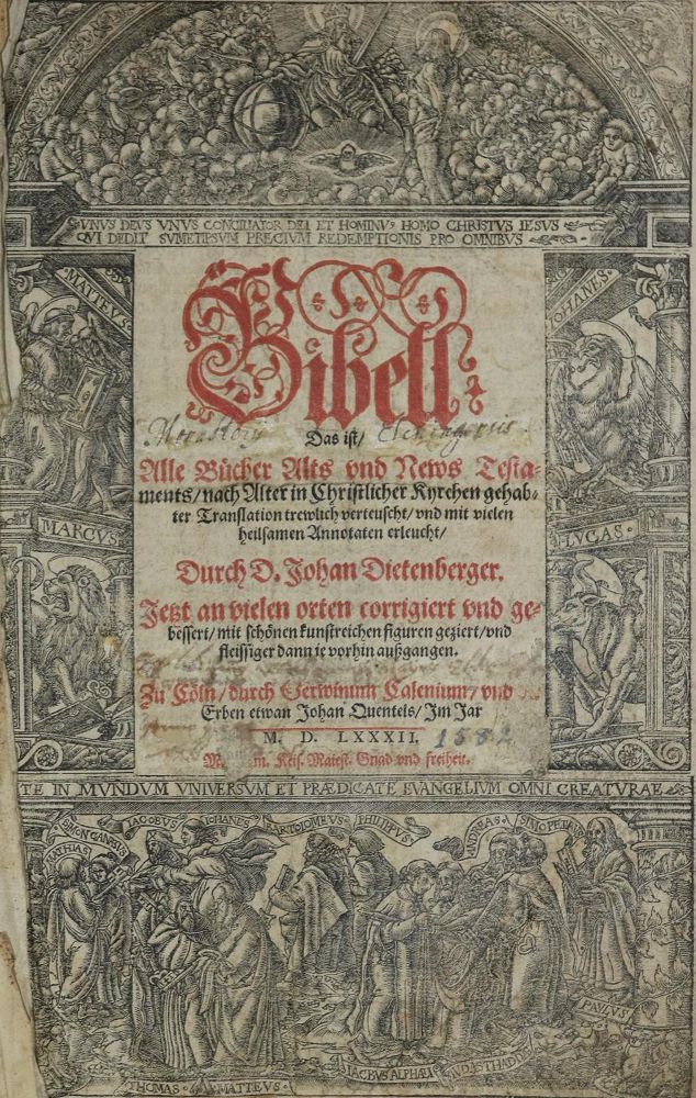 Große Abbildung Nr.1: 133-19 Biblia germanica.: (Bibeln)