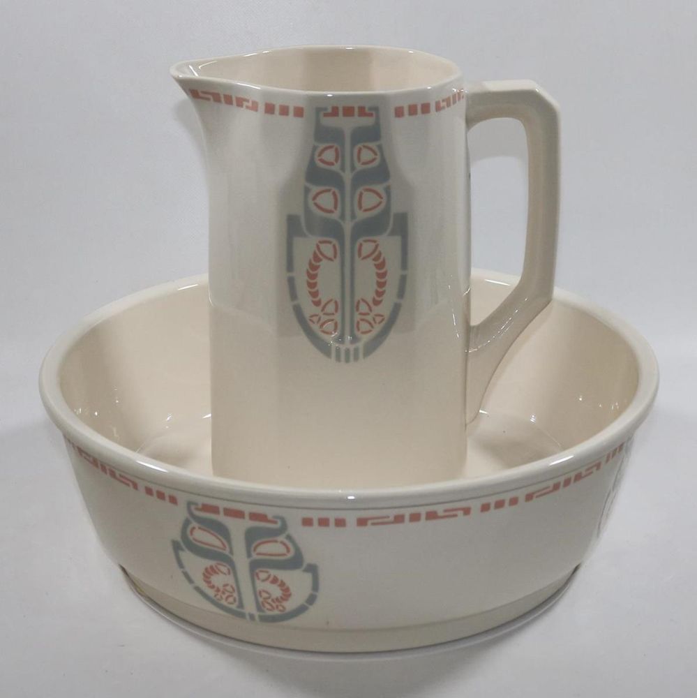 Große Abbildung Nr.3: 133-1906 Villeroy & Boch: (Porzellan u. Keramik, Fayencen, Waschgarnituren)