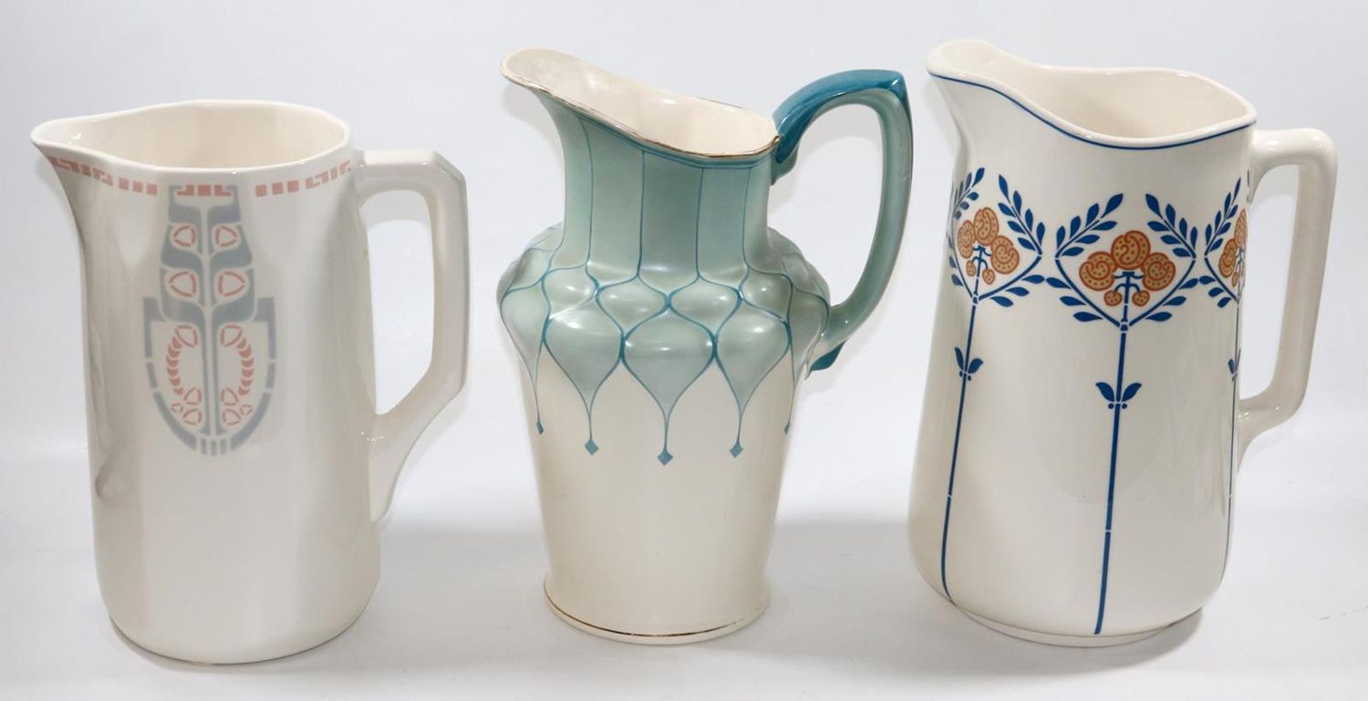 Große Abbildung Nr.7: 133-1906 Villeroy & Boch: (Porzellan u. Keramik, Fayencen, Waschgarnituren)