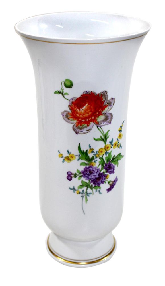 Große Abbildung Nr.11: 133-1920 Meissen Orchidee auf Ast.: (Porzellan u. Keramik, Meissen)