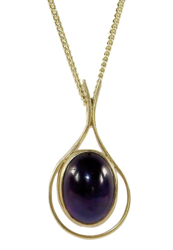 Große Abbildung Nr.1: 133-1927 Amethystanhänger: (Schmuck, Anhänger)