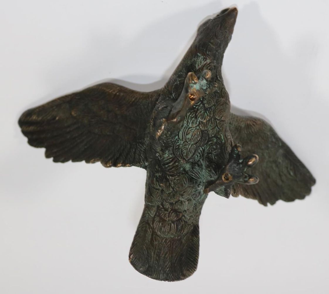 Große Abbildung Nr.3: 133-1989 Bronzeadler: (Skulpturen - Plastiken)