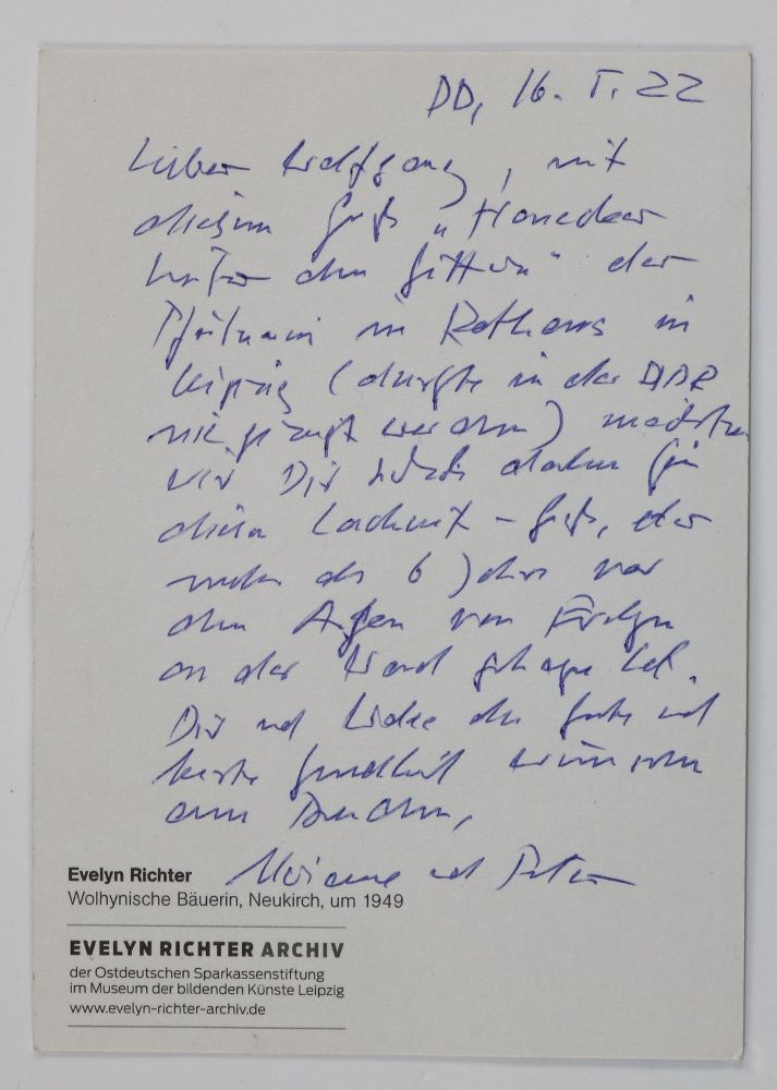 Große Abbildung Nr.3: 133-2054 Richter, Evelyn: (Photographie)