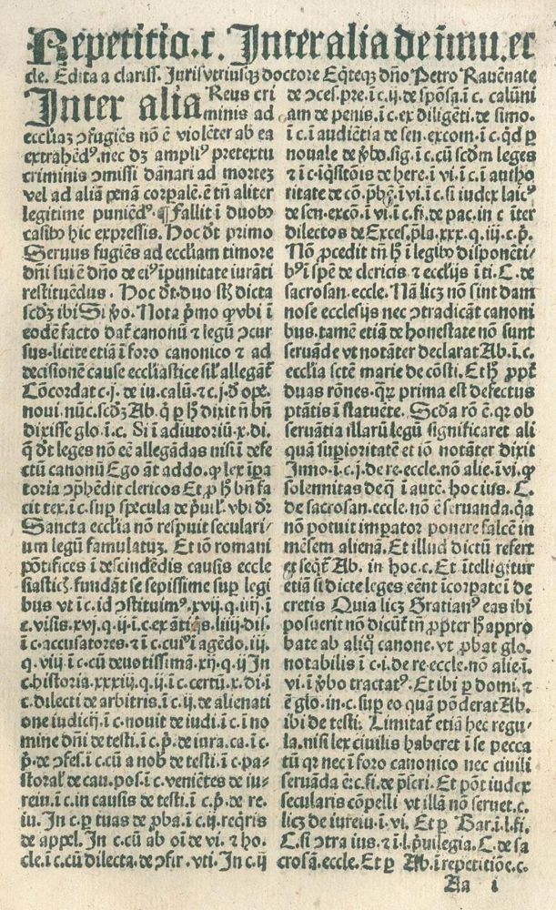Große Abbildung Nr.2: 133-207 Tommai, P. (Petrus Ravennas oder Ravennatus).: (Alte Drucke, Handschriften und Theologie)