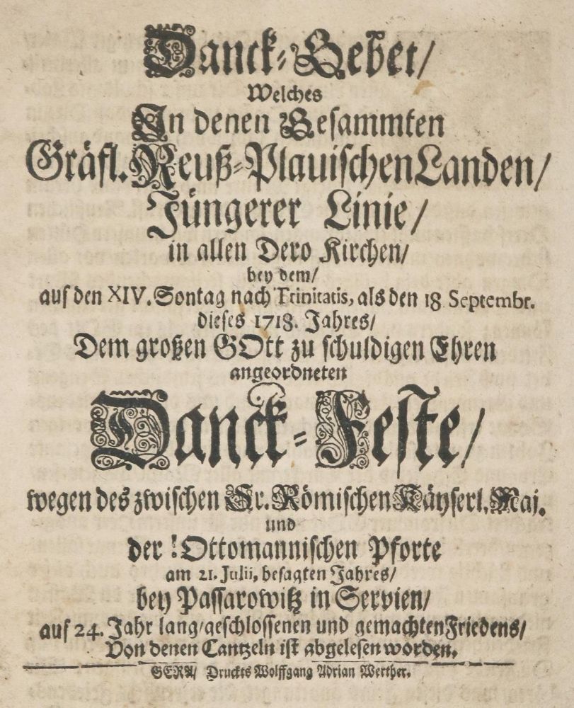 Große Abbildung Nr.1: 133-210 Danck-Gebet,: (Türkenkriege)